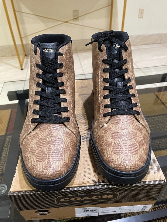 Coach Other - Men's COACH Signature Canvas Sneakers Size 13